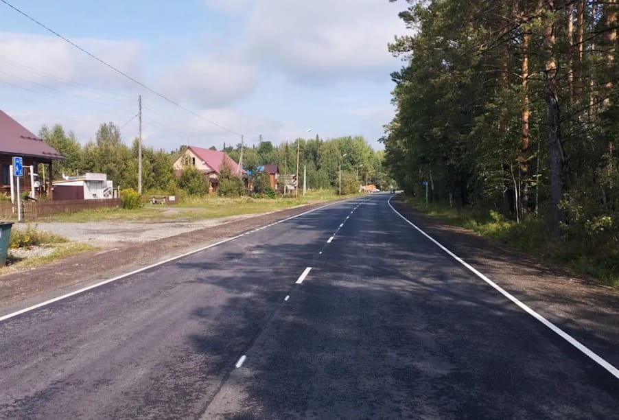 В Томской области досрочно отремонтирован участок дороги Колпашево – Белый Яр